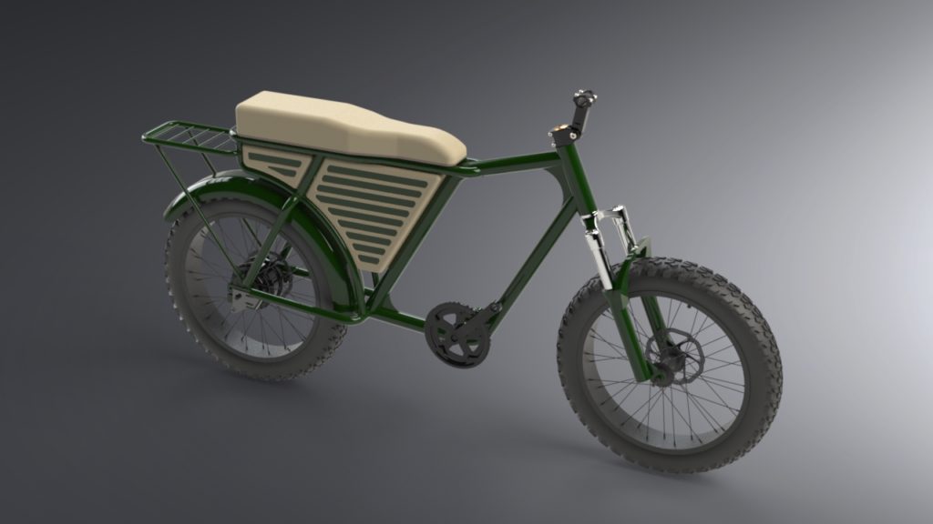 Custom project of e-bike